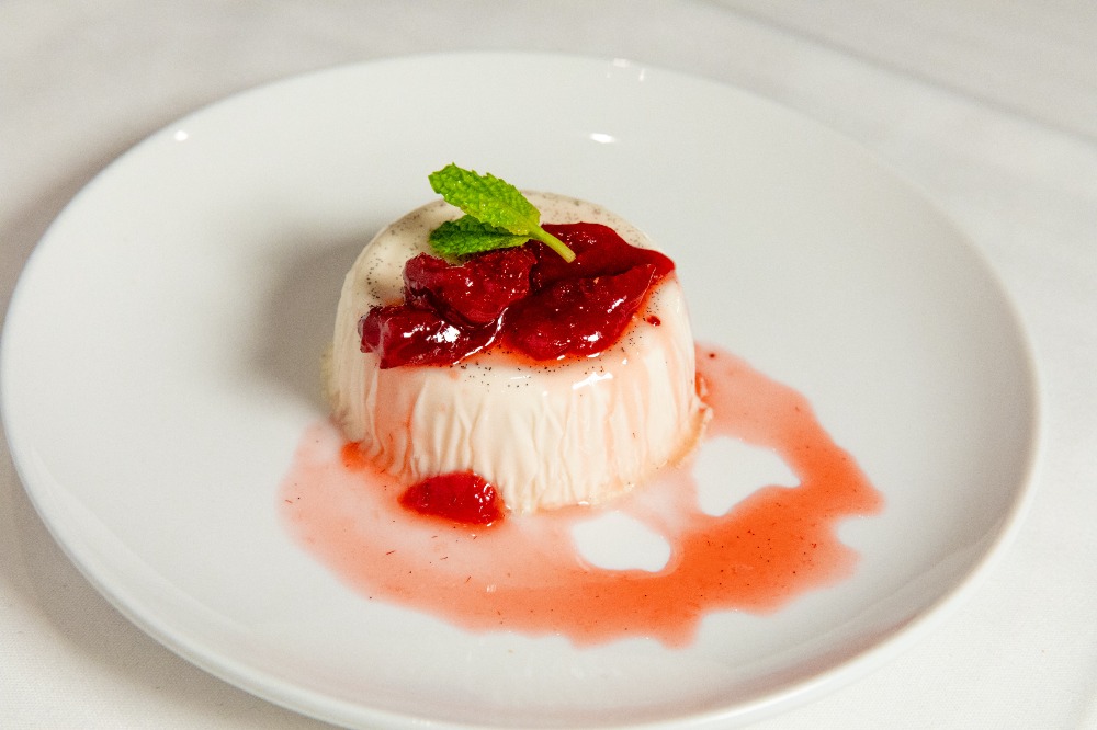 Fresh Vanilla Panacotta