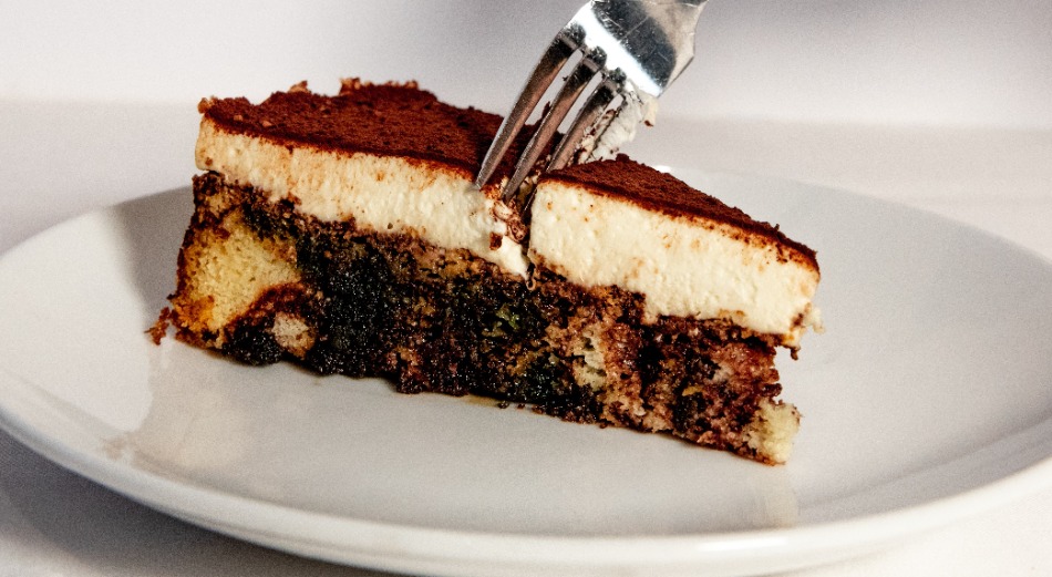 Tiramisu Marble Cake