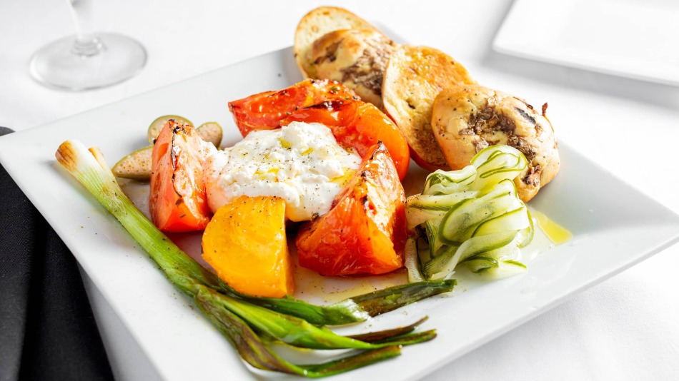 The Grilled Greek Salad