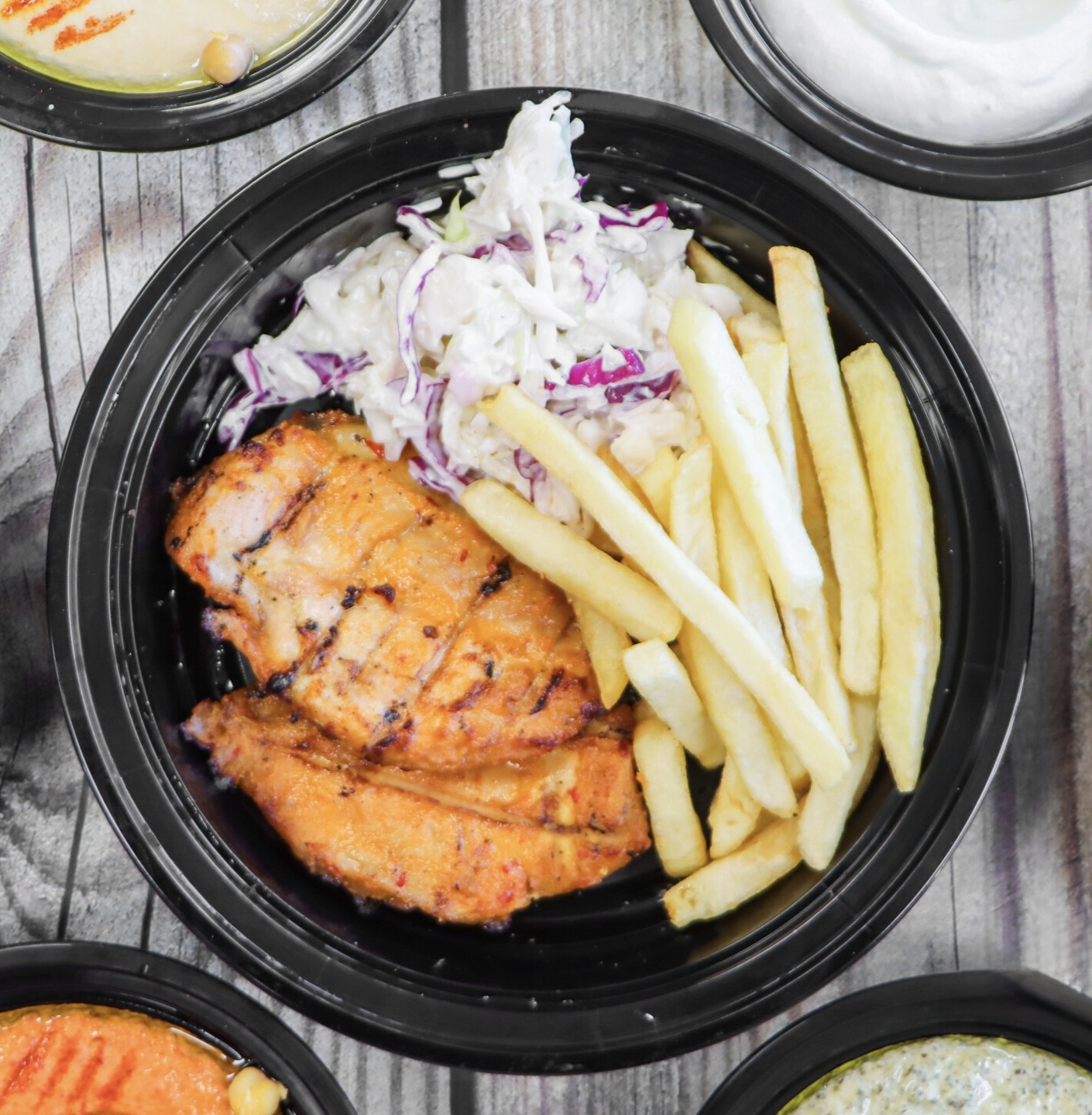 Whole Grilled Chicken Combo